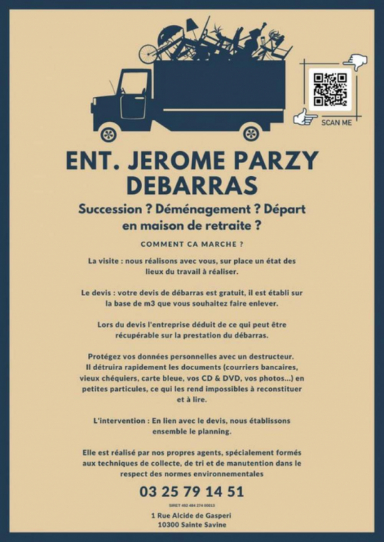 Vous avez perdu un proche et il vous faut débarrasser la maison ou l’appartement de la personne décédée ? On vous débarrasse votre habitation, Troyes, Entreprise Jérôme Parzy